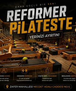 Reformer Pilates Antalya – Güçlü Core, Sıkılaşma ve Duruş Desteği Transform Gym Antalya reformer pilates üyeliği ile vücudunu daha güçlü, daha esnek ve daha fit hale getir. Modern reformer ekipmanları ve uzman eğitmen desteğiyle hazırlanan programlarımız; sıkılaşma, postür düzeltme, bölgesel incelme ve core güçlendirme hedeflerine odaklanır. Antalya reformer pilates dersleri; kontrollü direnç sistemi sayesinde eklem dostu ve güvenli bir egzersiz deneyimi sunar. Özellikle masa başı çalışanlar, duruş bozukluğu yaşayanlar, bel-boyun gerginliği hissedenler ve estetik olarak daha sıkı bir görünüm hedefleyenler için yüksek verim sağlar. Kepez Antalya’da hizmet veren Transform Gym reformer pilates stüdyosu, başlangıç seviyesinden ileri seviyeye kadar kişiye özel planlama sunar. Reformer pilates antrenmanları; karın, bel, kalça ve bacak bölgelerinde aktif çalışma sağlayarak vücudun dengeli şekilde şekillenmesine yardımcı olur. Reformer pilates yalnızca esneklik değil; aynı zamanda kas tonusu, denge, nefes kontrolü ve dayanıklılık gelişimi için de etkili bir sistemdir. Düzenli uygulandığında daha dik duruş, daha güçlü core yapısı ve daha fit bir görünüm oluşmasına destek sağlar. Transform Gym Antalya reformer pilates üyeliği ile profesyonel destek eşliğinde kontrollü ve sürdürülebilir gelişim sürecine hemen başla.